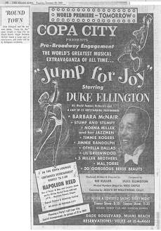 Ad for Jump for Joy revival