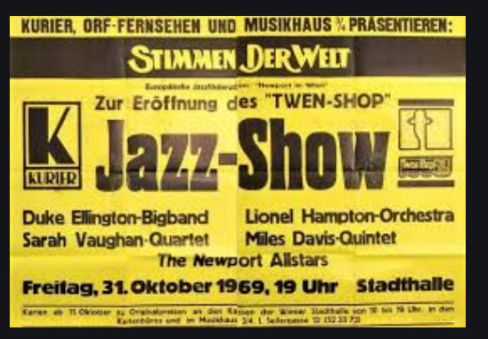 Stadthalle poster