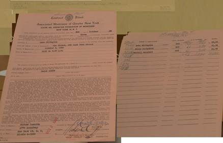 Mercer Records <span class=nobr>Sept. 21 1950</span> session pay report